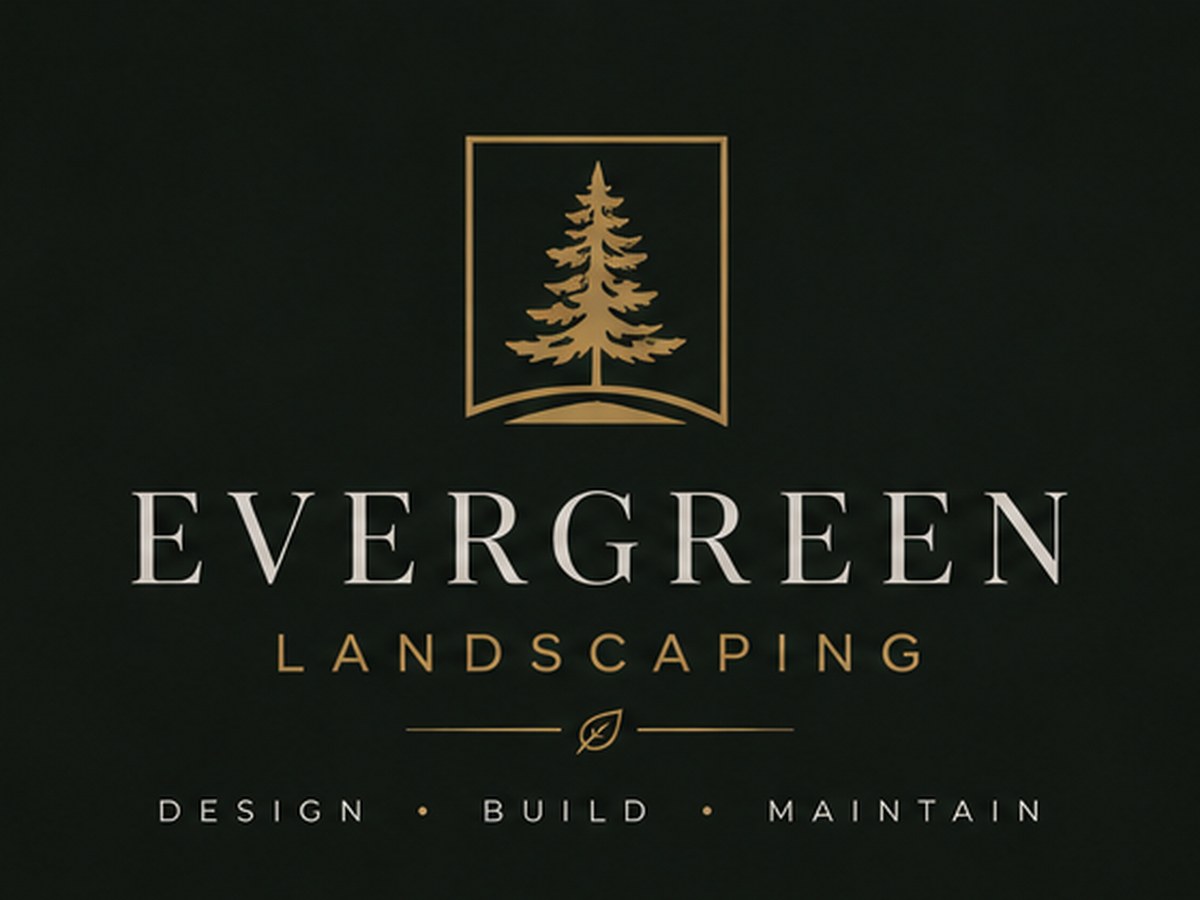 Evergreen Landscaping — brand identity by Walsh Digital Co.